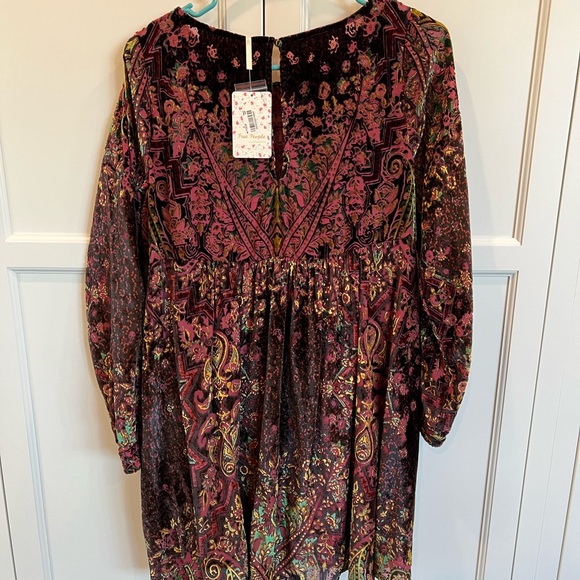 Free People crushed velvet dress.  Fully lined. New with tags. - Picture 7 of 7
